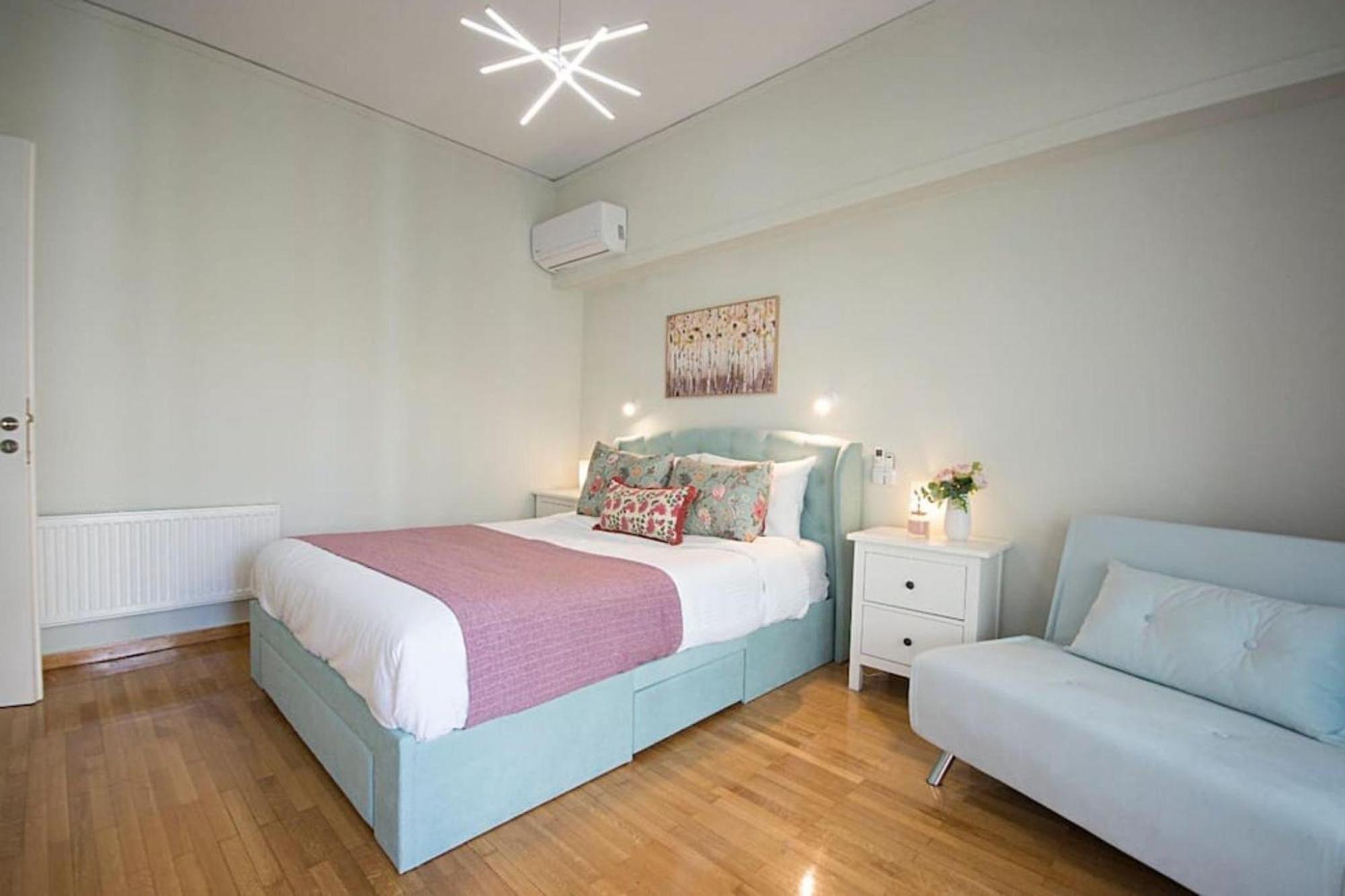 Alkuoni Lux Flat At Pfaliro Афины Экстерьер фото